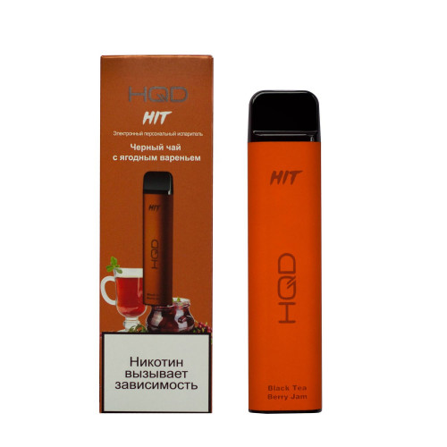 HQD HIT Black Tea with Berry Jam (hqd Хит Чёрный Чай с Ягодным Вареньем)